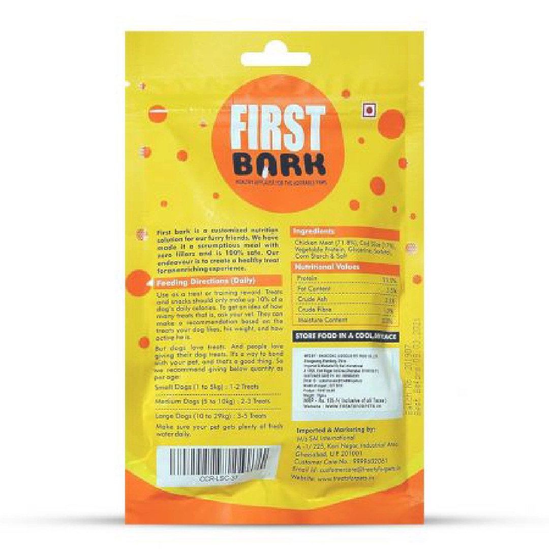 First Bark Chicken & Cod Roll 1 First Bark Chicken & Cod Roll 1