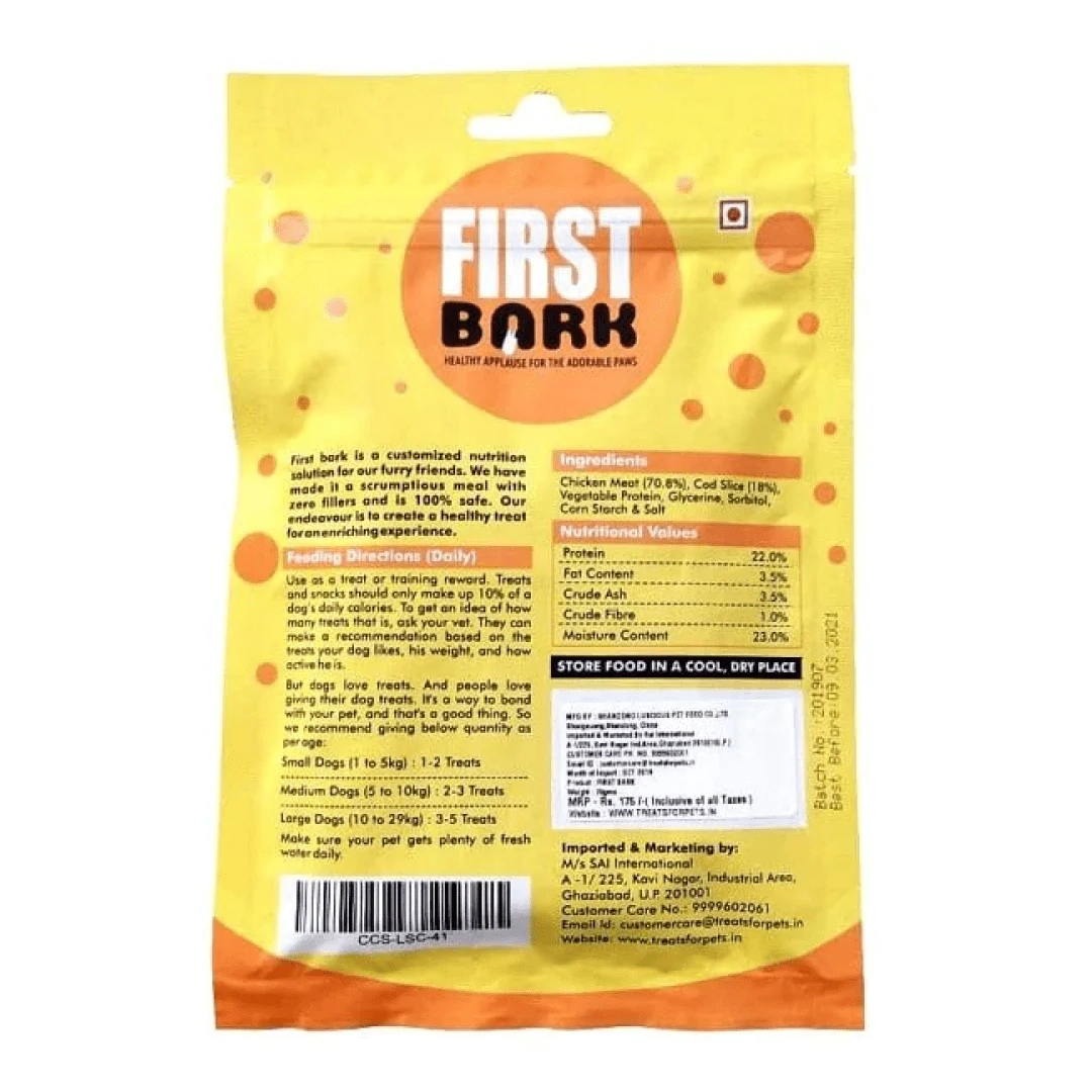 First Bark Chicken & Cod Sandwich 2 First Bark Chicken & Cod Sandwich 2