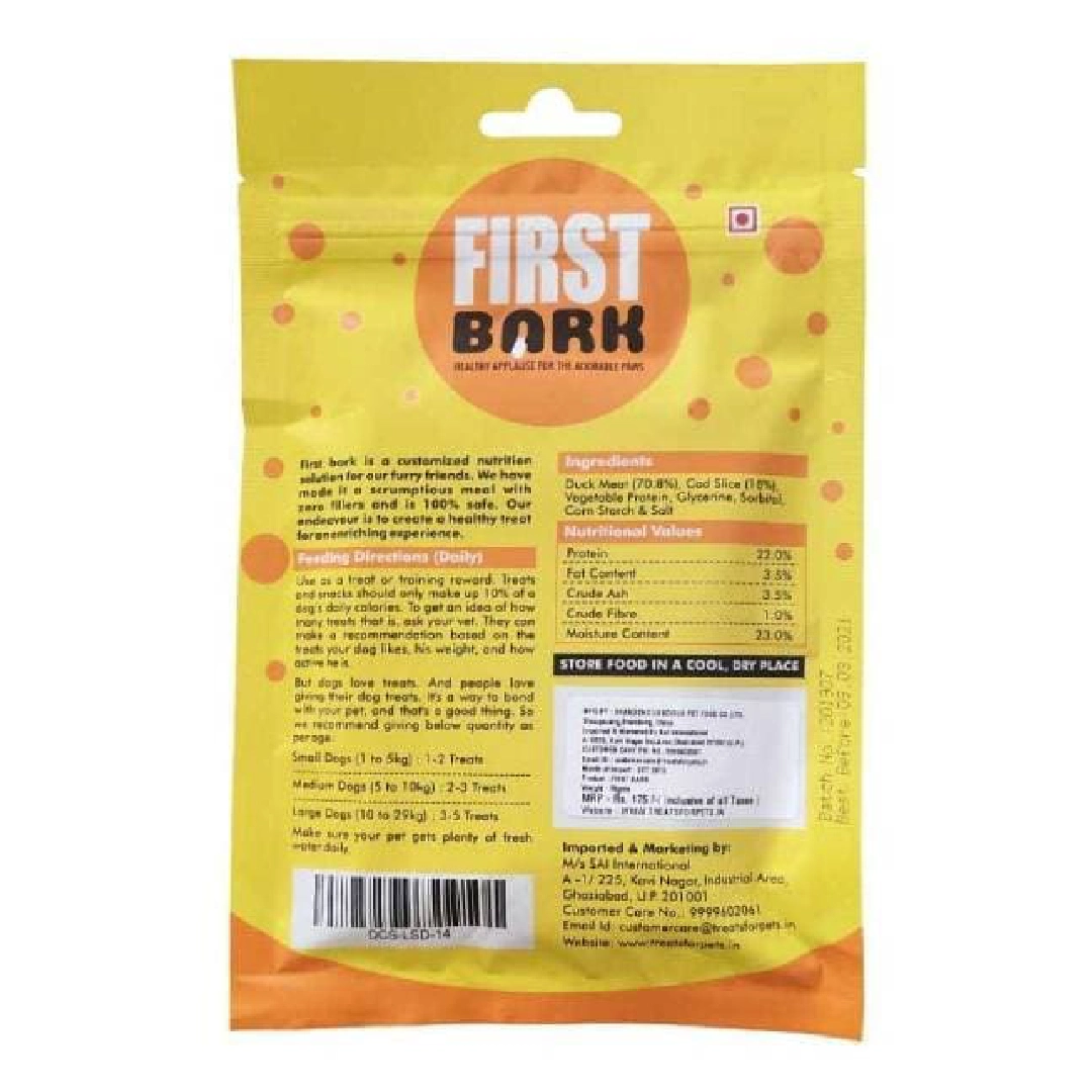 First Bark Duck & Cod Sandwich 1